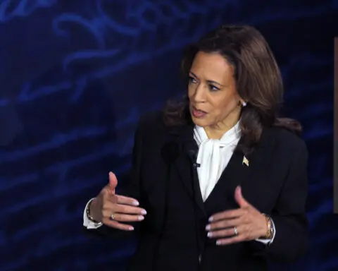 Harris pushes for second debate while Trump declines because early voting has started