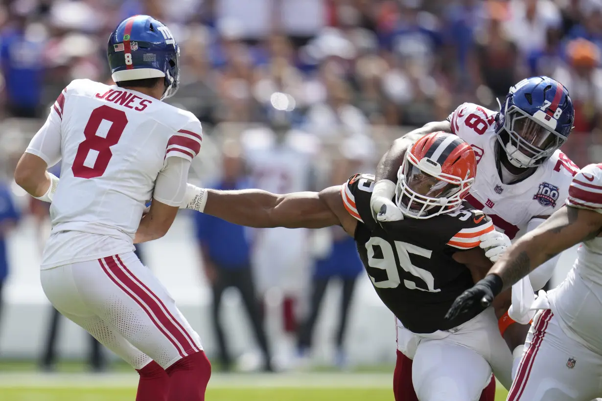 Giants Browns Football