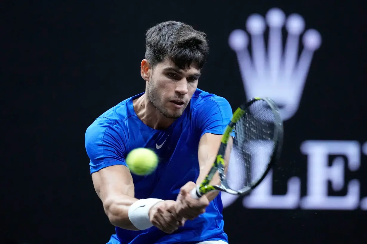 Carlos Alcaraz leads Team Europe to comeback victory over Team World in the Laver Cup