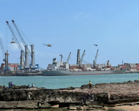 Egyptian warship offloads more arms to Somalia, officials say