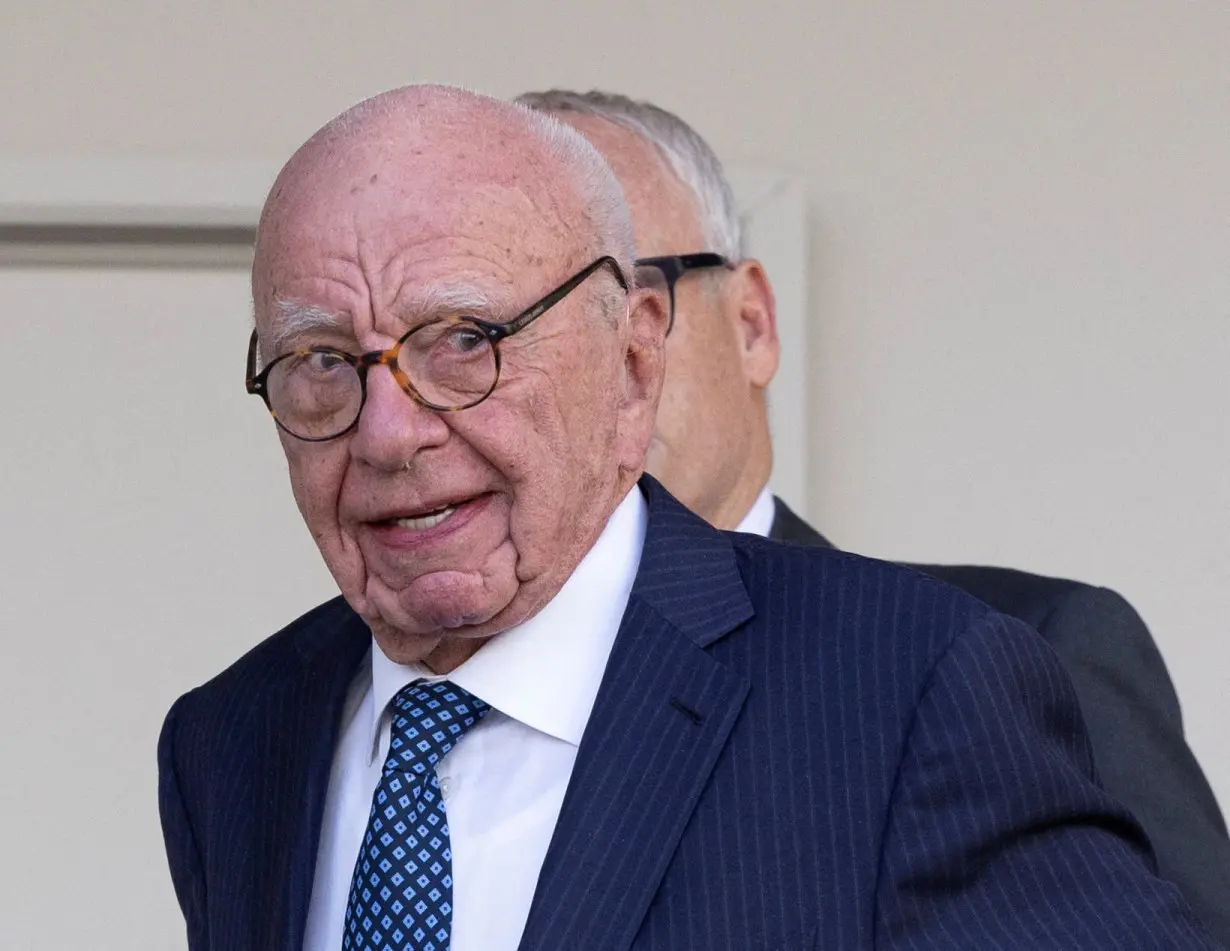 Rupert Murdoch arrives for court hearing in Reno