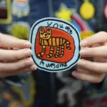 How colorful, personalized patches bring joy to young cancer patients