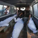 Israel-Hamas war latest: Israeli strikes on Gaza kill at least 7 as people flee south Lebanon