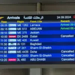 More than 30 flights to and from Beirut on Tuesday cancelled - Beirut airport website