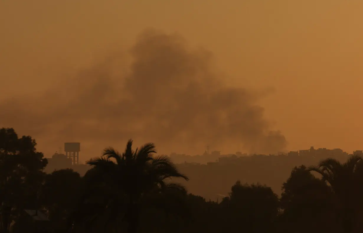 Smoke billows over southern Lebanon