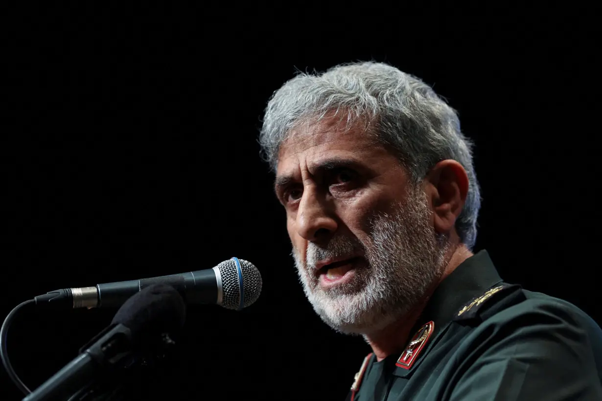 FILE PHOTO: Ceremony marking the anniversary of the death of senior Iranian military commander Mohammad Hejazi, in Tehran