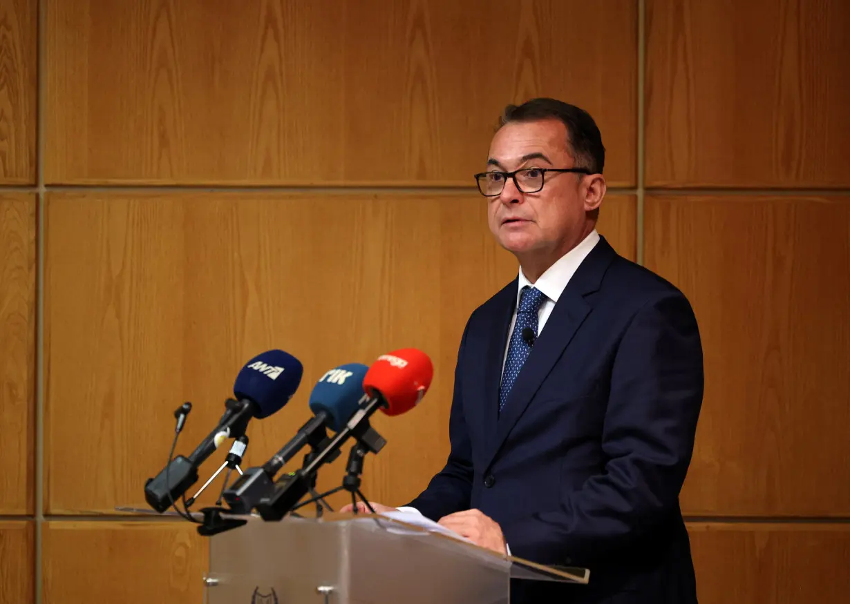 Joachim Nagel, President of the Deutsche Bundesbank speaks at an event in Central Bank of Cyprus in Nicosia