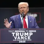 Trump mixes up the name of Charlottesville, Virginia, during his speech in Georgia