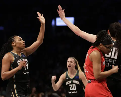 Ionescu scores 36 points and Liberty advance to WNBA semifinals with 91-82 win over Dream