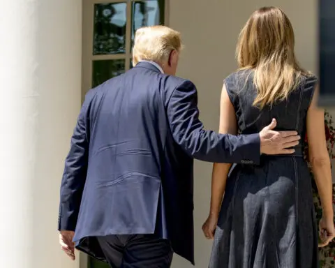 Melania Trump is telling her own story — and again breaking norms for American first ladies