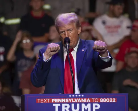 Trump tells women he 'will be your protector' as GOP struggles with outreach to female voters