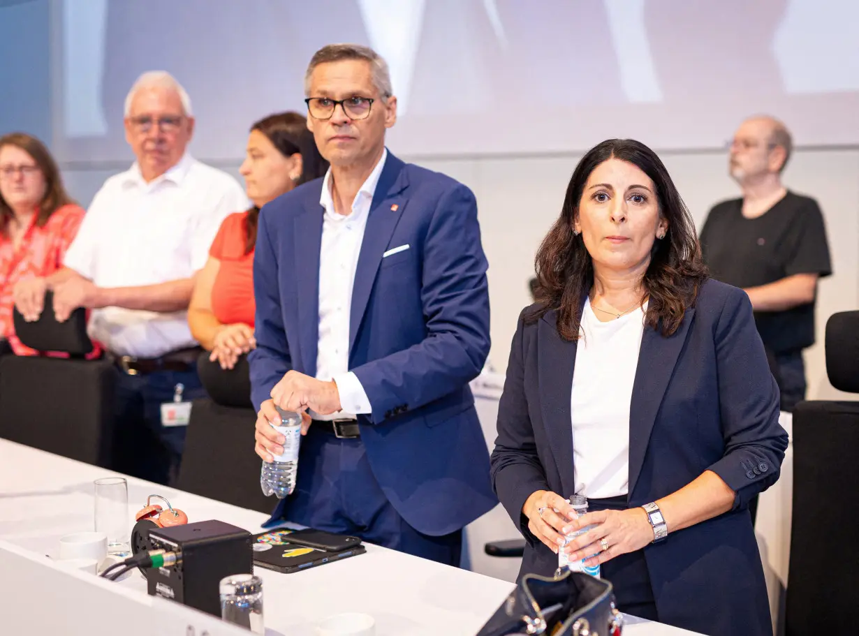 FILE PHOTO: Volkswagen employees meet in Wolfsburg to hear about company fortunes and possible plant closures