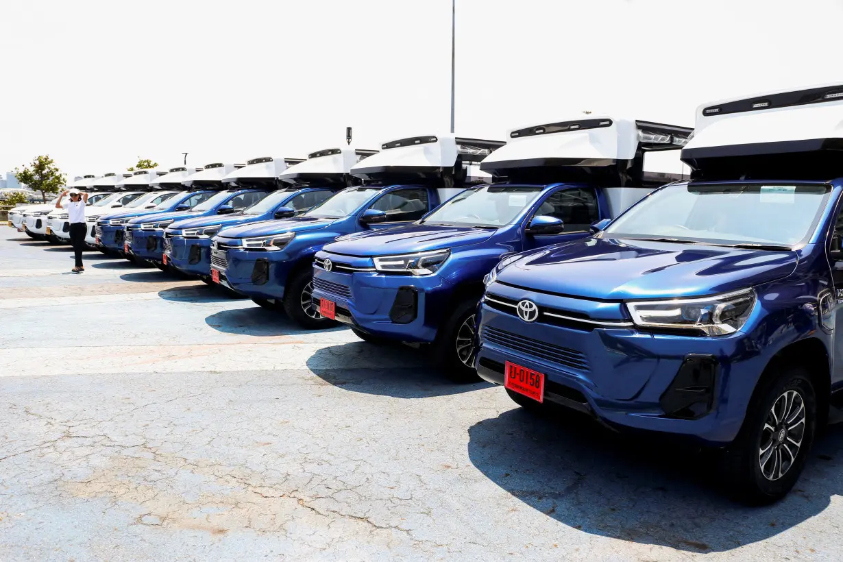 Toyota pilots EV pickup trucks in key Thai market