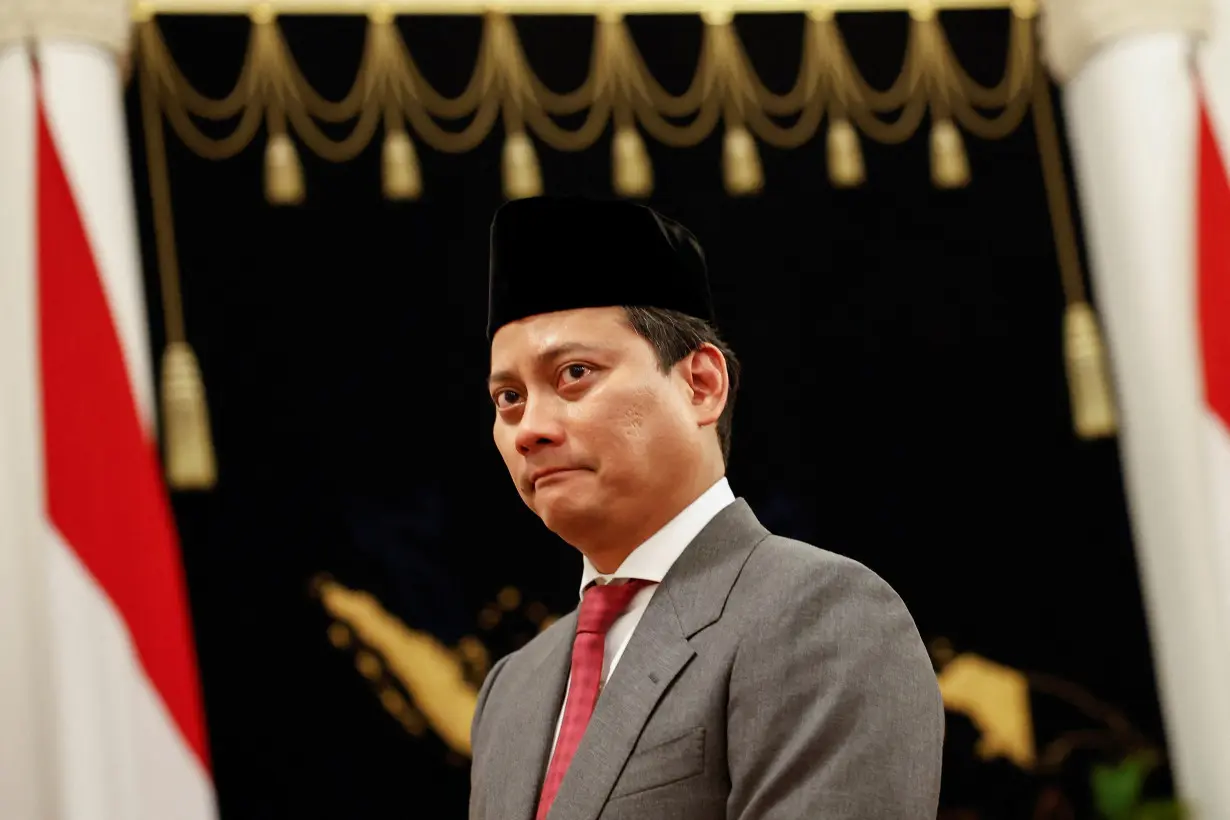 Indonesia's president appoints Prabowo's nephew as deputy finance minister