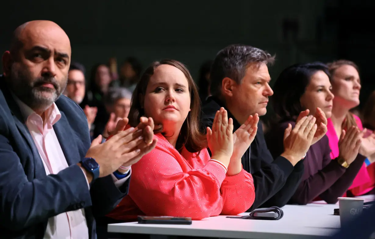 Greens party convention in Karlsruhe