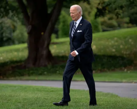 An unburdened Biden embraces more freewheeling public appearances as he advocates for Harris