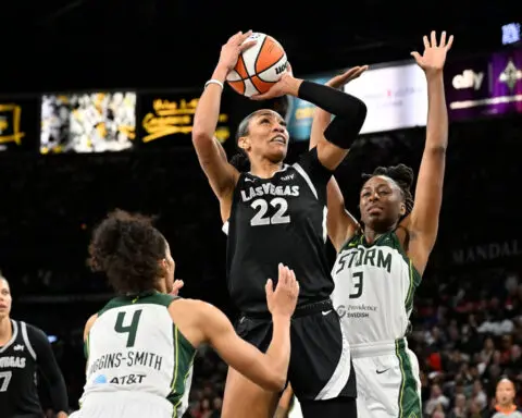 WNBA Playoffs: New York Liberty star Sabrina Ionescu and league MVP A’ja Wilson set up semifinal clash