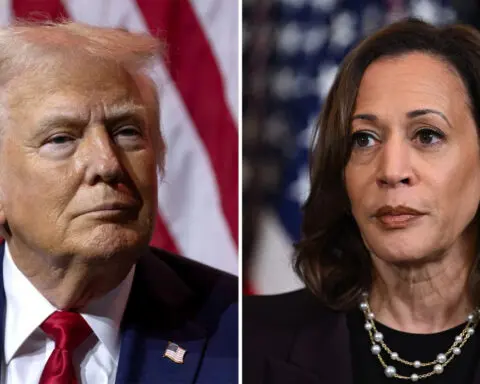 CNN poll shows Harris and Trump's favorability among young voters