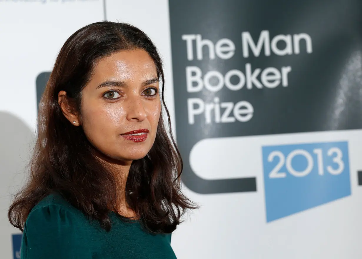 FILE PHOTO: Author Jhumpa Lahiri poses during a photocall at the Southbank Centre in London