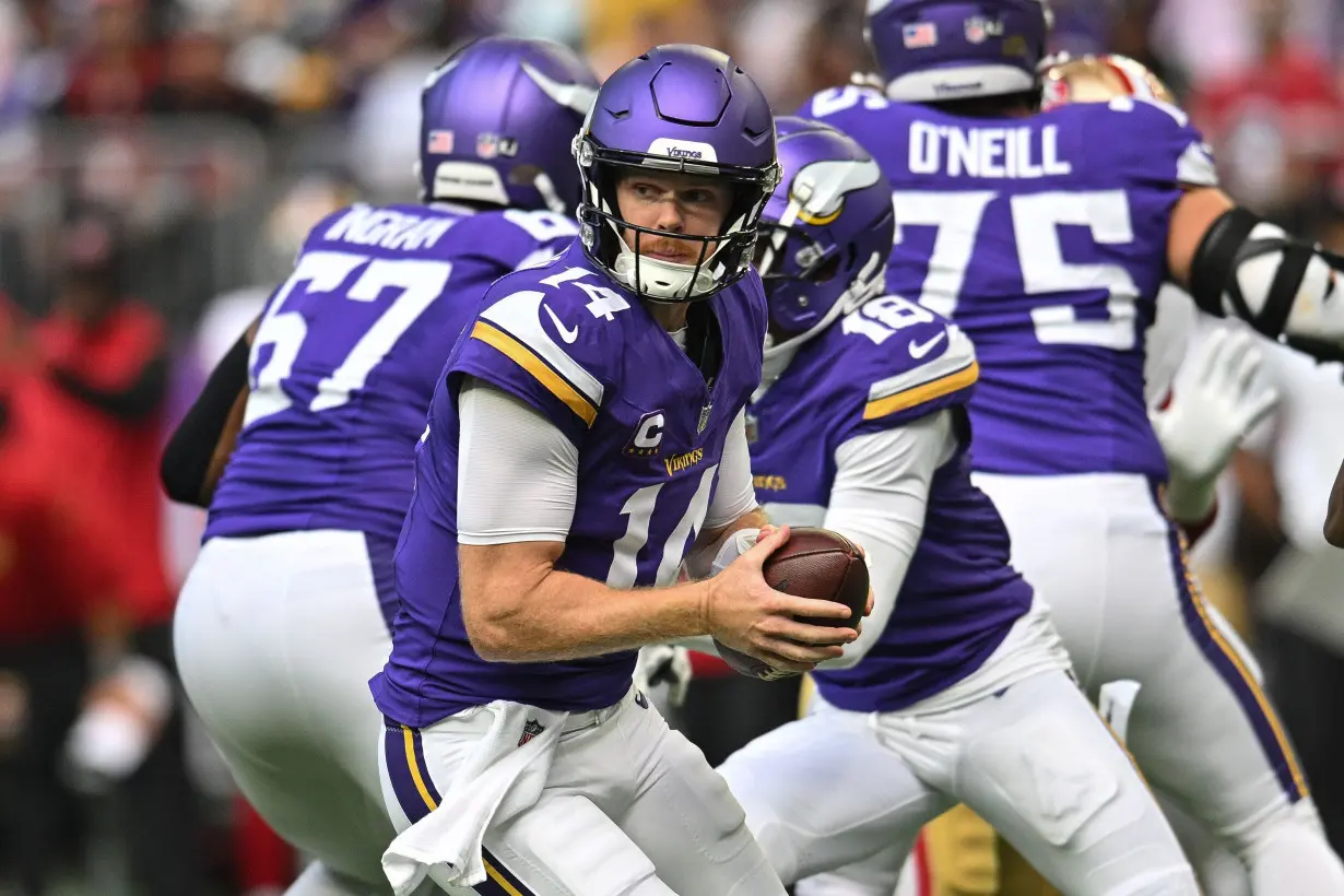 Sam Darnold has led the Minnesota Vikings to an undefeated start to the season.