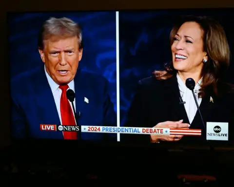 The audacity of Kamala Harris’ laughter – and the racist roots of Trump’s derision