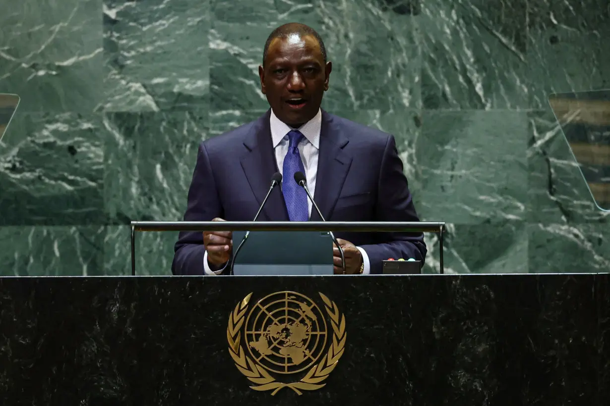 World leaders take part in the 79th annual United Nations General Assembly, in New York