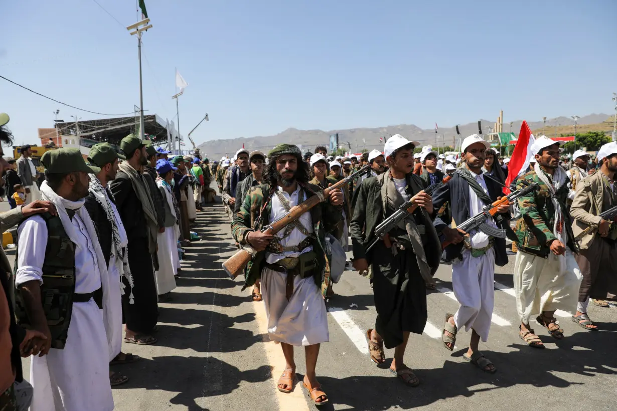 Houthis celebrate 10th anniversary of their takeover in Sanaa