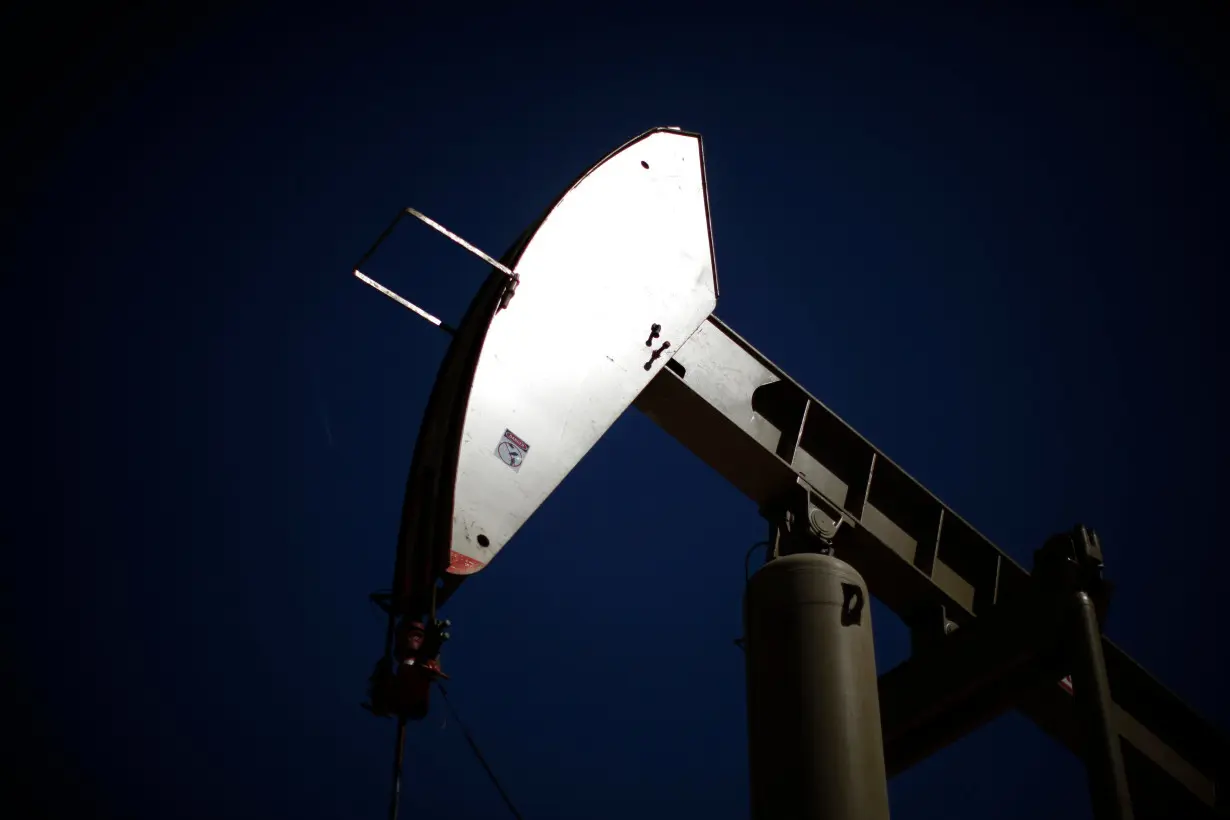 A pumpjack brings oil to the surface in the Monterey Shale