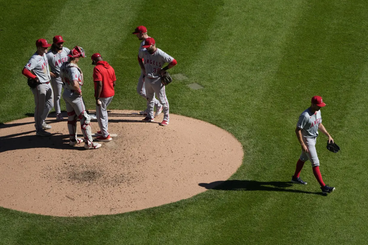 Angels White Sox Baseball