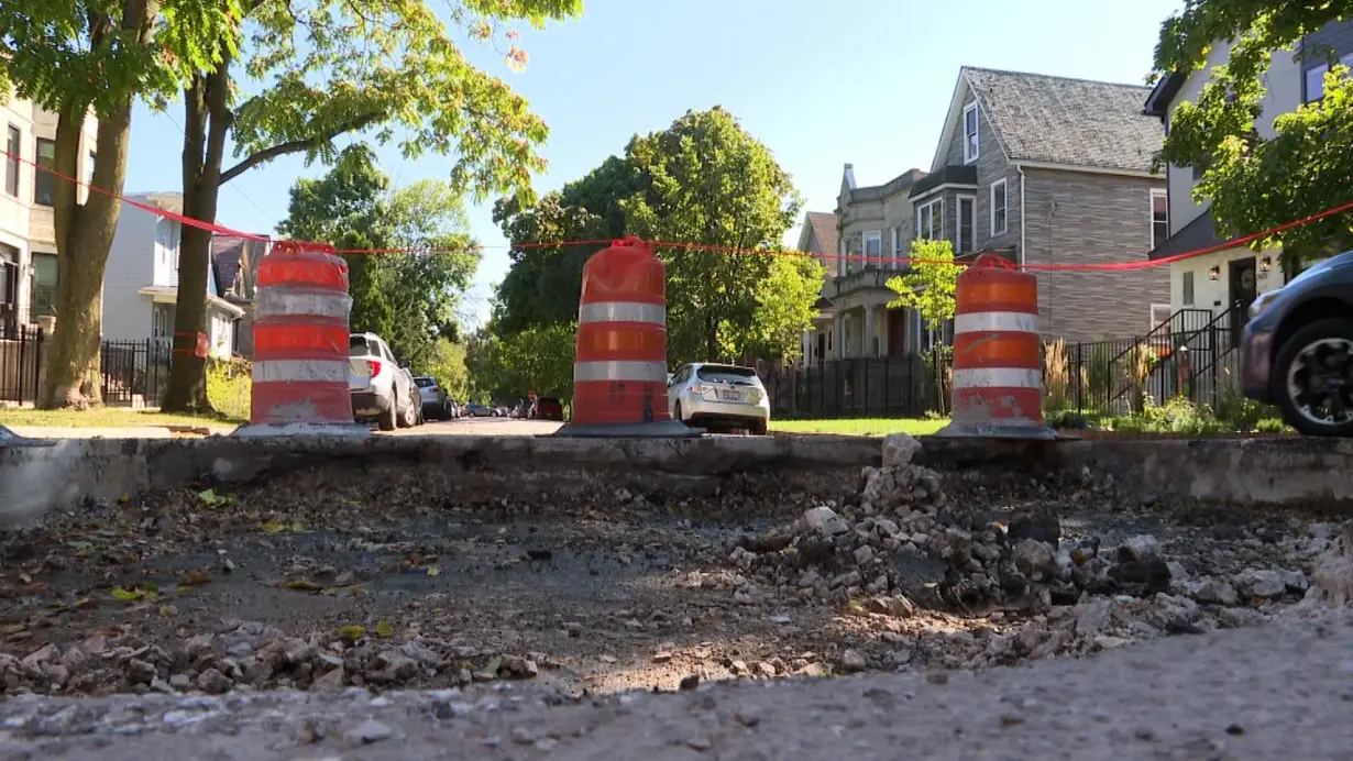 Some residents of Logan Square in Chicago are fighting to not fix neighborhood pothole