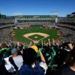 ‘Today there is crying in baseball’: Athletics bid farewell to Oakland with one final victory