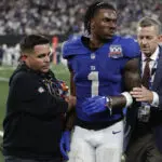 Giants' Malik Nabers, Cowboys' Micah Parsons injured in Thursday night game