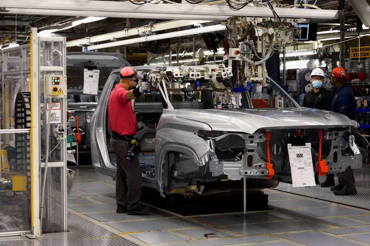 Toyota's truck plant in San Antonio