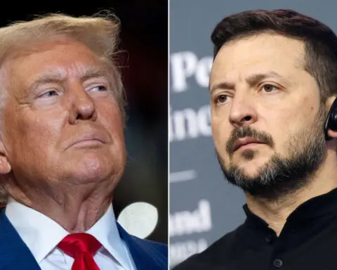 Trump, standing next to Zelensky, promises a good deal for ‘both sides’ of Ukraine-Russia war
