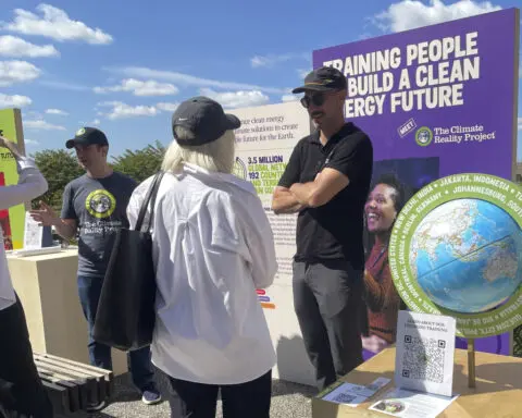 Civil society groups nudge and cajole world leaders from the sidelines of United Nations week