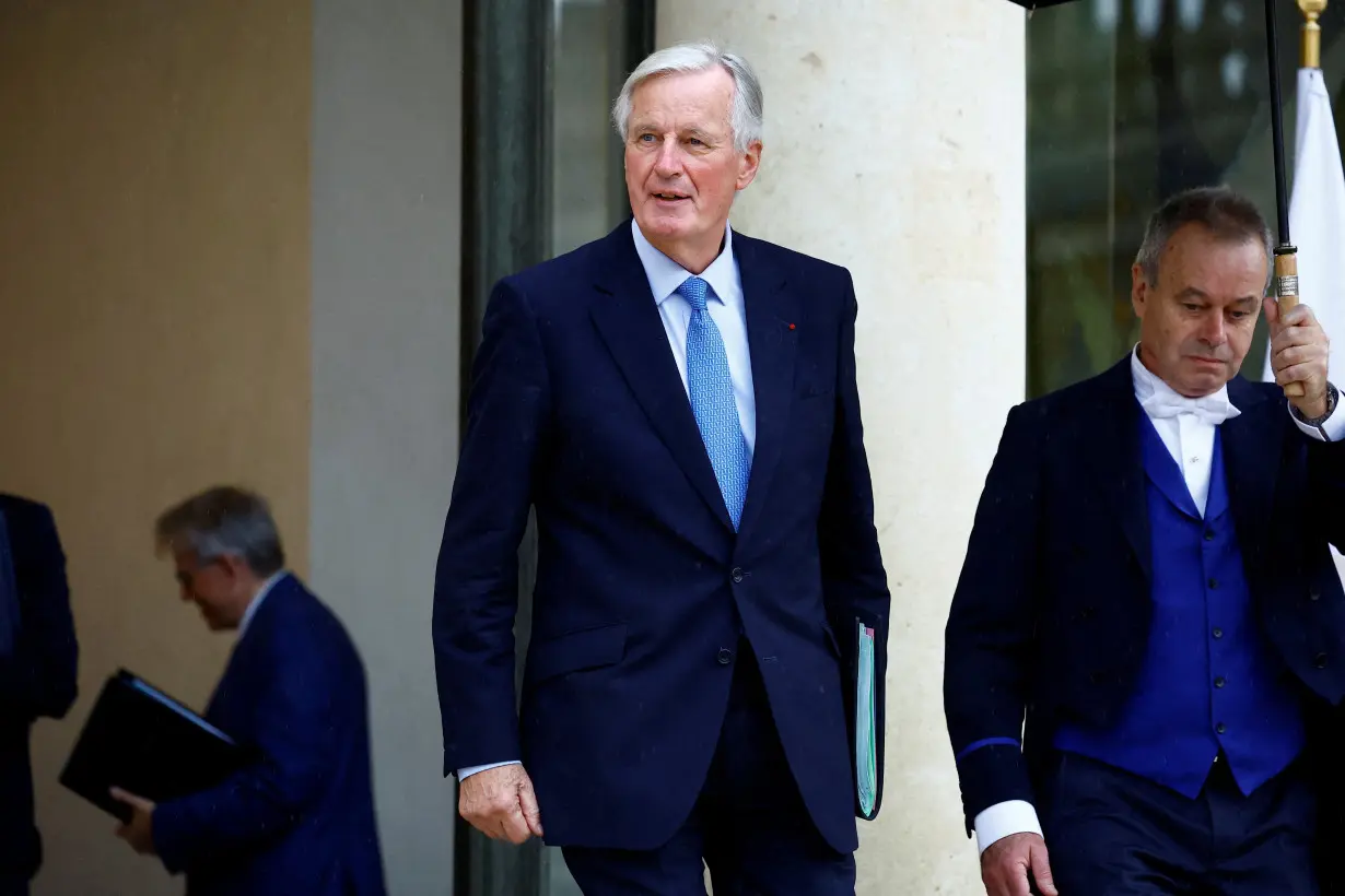 FILE PHOTO: First weekly cabinet meeting of the newly-named French government in Paris