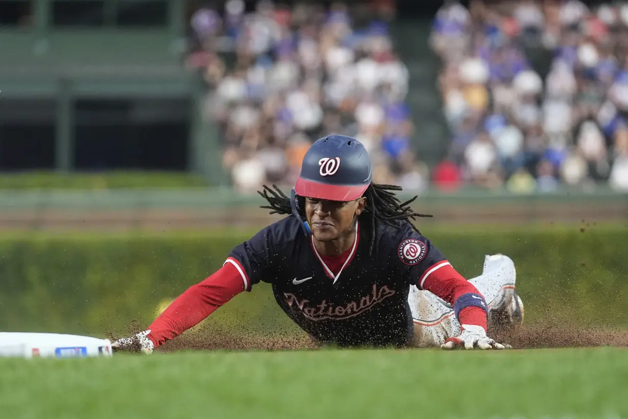 Nationals Cubs Baseball