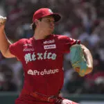 Trevor Bauer is honored as pitcher of the year in the Mexican Baseball League