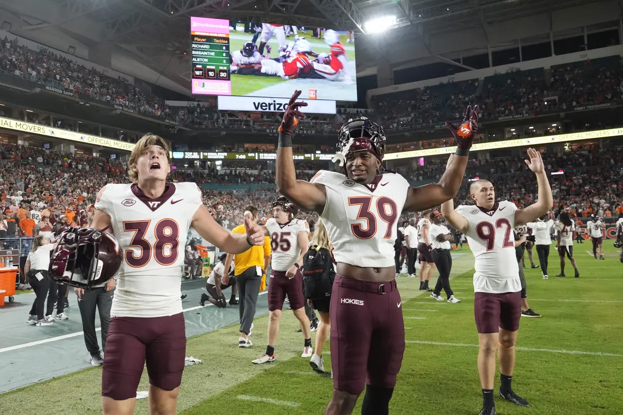 Virginia Tech Miami Football