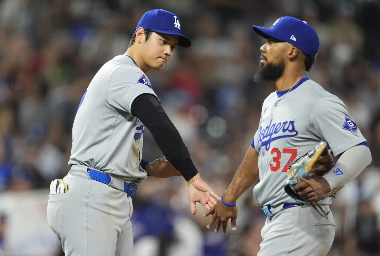 Dodgers Rockies Baseball