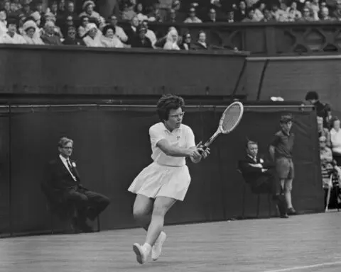 Billie Jean King becomes first individual female athlete to receive Congressional Gold Medal