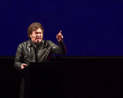 Argentina's Milei predicts 2025 election shakeup at party launch