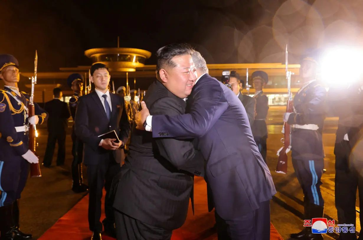 North Korean leader Kim Jong-un, meets with a delegation led by Sergei Shoigu, Secretary of the Security Council of Russia