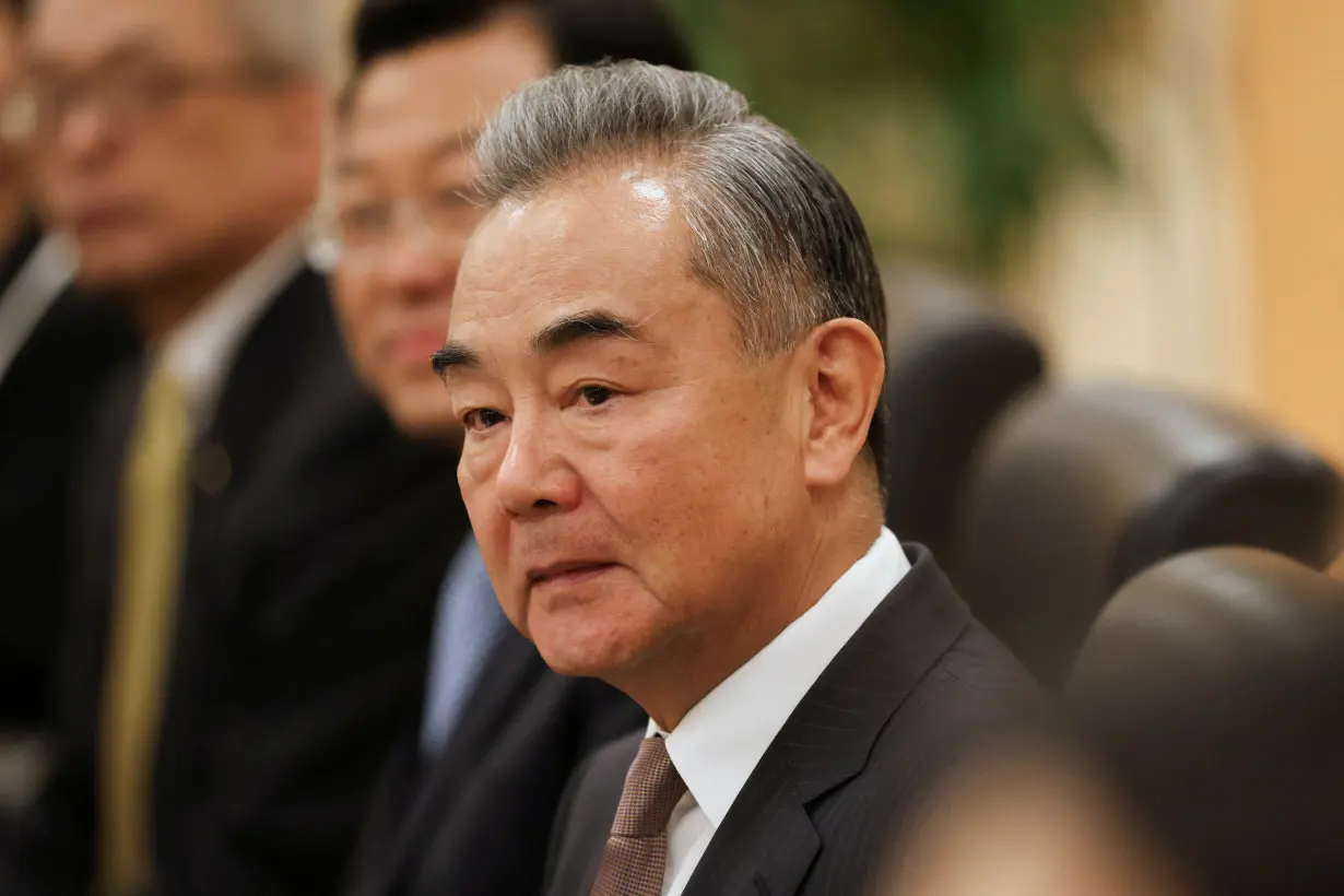 FILE PHOTO: China's Foreign Minister Wang Yi in New York