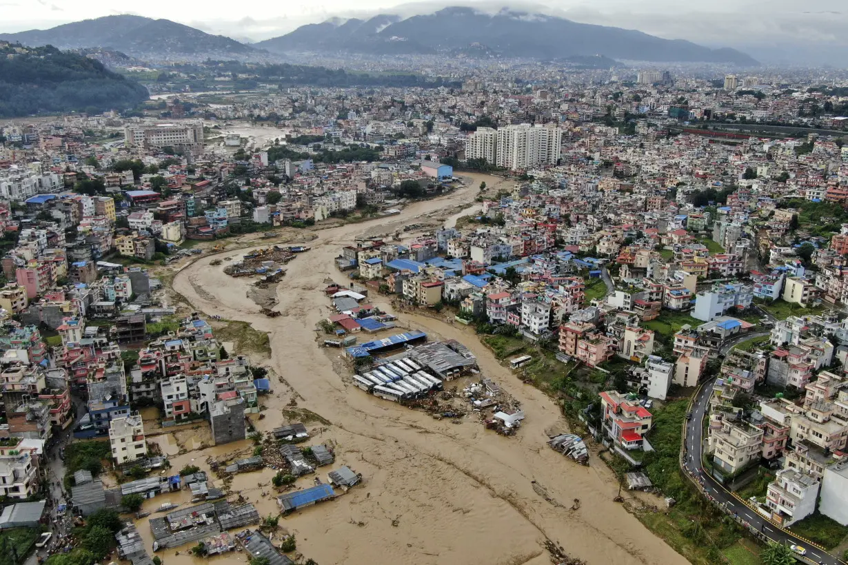 APTOPIX Nepal Floods