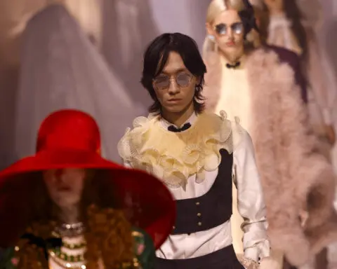 Valentino's new designer puts on maximalist Paris ready-to-wear debut