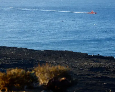 Hopes fade of finding dozens of migrants missing after boat sinks off Canary Islands