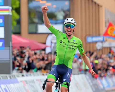 Tadej Pogačar equals one of cycling’s most prestigious feats with world championship win