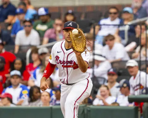 NL playoff matchups pending Mets-Braves makeups on Monday. AL set with Astros-Tigers and O's-Royals