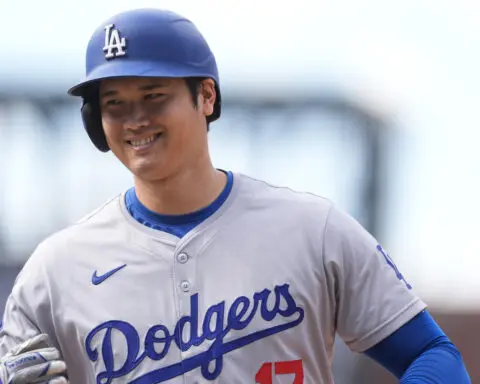 Dodgers home run star Shohei Ohtani tops MLB jersey sales for 2nd straight season